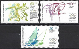 Germany FRG 1984 - Mi 1206/08 - YT 1038/40 ( Los Angeles Olympic Games ) MNH** Complete Set - Summer 1984: Los Angeles