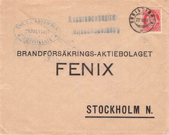 NORWAY - LETTER 1897 CHRISTIANIA > STOCKHLM / Q - Lettres & Documents