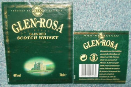 02 / Etiquette Whisky Glen Rosa Arran Scotland Vieux Chateau - Whisky