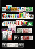 Lot Timbres Nations Unies   Timbres Neufs  Différentes Années Et Thèmes - Colecciones & Series