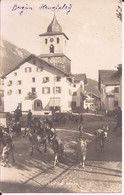 Suisse - C -  Grisons - Bergün - Hauptplatz - Ziegen Ziege Chevre Goat - Bergün/Bravuogn