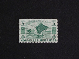 NOUVELLES NEW HEBRIDES YT 144 OBLITERE - PIROGUES A VOILES - Usati