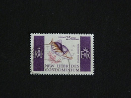 NOUVELLES NEW HEBRIDES YT 243 OBLITERE - BALISTE PICASSO CLAIR POISSON FISH - Usati