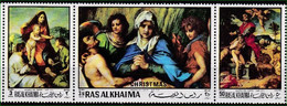 1970 Ver. Arab. Emirate > Ras Al-Khaimah, Mi: 399-402**  Gemälde Von Andrea Del Sarto - Tableaux