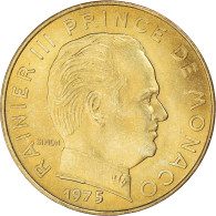 Monnaie, Monaco, Rainier III, 20 Centimes, 1975, SPL, Bronze-Aluminium - 1960-2001 Nouveaux Francs