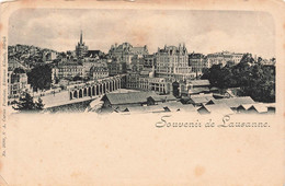 CPA Souvenir De Lausanne - Carte Precurseur - Editions Kunzli - Greetings From...