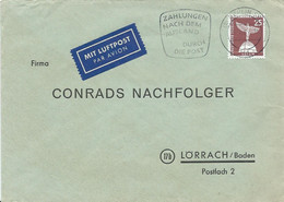 LETTRE PAR AVION 1960 - Cartas