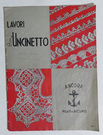 I119986 Lavori All'uncinetto Vol. 1 - Ancora - Filati Da Ricamo - Stickarbeiten