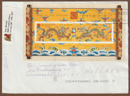 Canada 2000  Letter 19-6-2000  Mi.nr. Block 58  Year Of The Dragon - Storia Postale
