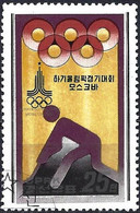 North Korea 1979 - Mi 1893 - YT 1551 ( Moscow Olympic Games : Hockey ) - Jockey (sobre Hierba)