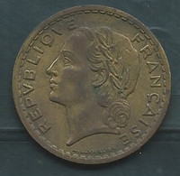 FRANCE - 5 FRANCS 1945 - Lavrillier - Bronze-aluminium-  Pic 83 06 - 5 Francs