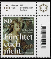 Bund 2021,Michel# 3636 ** Weihnachten - Unused Stamps