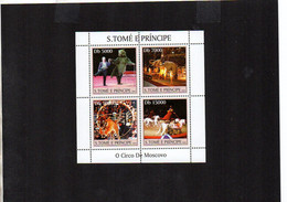 Sao Tome And Principe 2004 - Circus - MNH (1G2319) - Sao Tome En Principe
