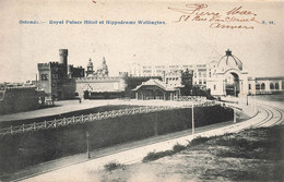 CPA Ostende - Royal Palace Hotel Et Hippodrome Wellington - Oostende