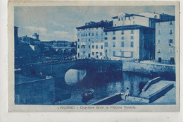 Livourne Ou Livorno (Italie, Toscana) : Quartiere Detto La Piccola Venezia En 1919 (animé) PF. - Livorno