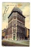 CPA CHARLEROI : Hôtel Du Téléphone - Couleurs - Circulée En 1915 (?) - Edit. E. Crowet Bazar De La Bourse Charleroi - Charleroi