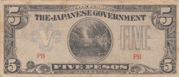 CRBX118 BILLETE JAPON 5 PESOS MC - Japon