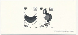FRANCE - Gravure Des Timbres 0,50E Et 0,75E Entente Cordiale 1904-2004 - Luxury Proofs