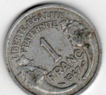 1 Franc France 1947 - 1 Franc