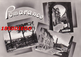 POMARANCE - MULTIVEDUTE F/GRANDE VIAGGIATA 1955  ANIMAZIONE - Pisa