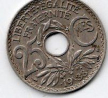 25 Centimes France 1938 - 25 Centimes