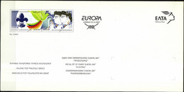 Grèce - Griechenland - Greece Document 2007 Y&T N°DP2388 à 2389 - Michel N°PD2421A à 2422A *** - EUROPA - Briefe U. Dokumente