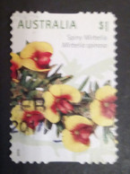 Australia, Year 2015, Cancelled, Flowers; Spiny Mirbelia - Used Stamps