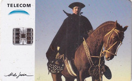 ARGENTINA - Horse, Gaucho De Tierra Del Fuego Chip SC7, 05/98, Used - Cavalli
