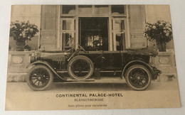 Blankenberghe  Blankenberge   Continental Palace-Hotel  Auto Privée Pour Excursions  Edit SAIA - Blankenberge