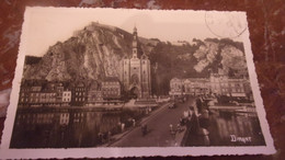BELGIQUE DINANT 1935 TIMBREE  CARTE PHOTO - Other & Unclassified