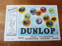 Pneus DUNLOP Pour Vélos, Cyclomoteurs, Vélomoteurs, Scooters, Motos - Peugeot Symbole De La Qualité  (dessin De Lerutn ) - Moto & Vélo