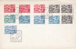 Sweden 1969 - NORDEN'69 (Finland 654;DK 475/76; Island 426/27; Norwegen 579/80; Sweden 629/30 With Special Cancel - Lettres & Documents