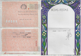 Brazil 1983 Postal Stationery Christmas ornaments Sent From Curitiba To Jaraguá Do Sul - Enteros Postales