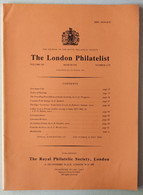 The London Philatelist 1991 March The Royal Philatelic Society Used Volume 100 Number 1179 - English (from 1941)