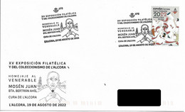 SPAIN. POSTMARK. TRIBUTE TO THE VENERABLE MOSEN JUAN BAUTISTA BERTRAN AHIS. L'ALCORA. 2022 - Máquinas Franqueo (EMA)