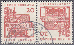 GERMANY    SCOTT NO 905  USED  YEAR  1964  TETE BECHE PAIR - Used Stamps