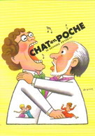 Carte Postale "Cart'Com" (2000) - Théâtre Mouffetard - Chat En Poche - J.L. Cochet (illustration Léo Kouper) - Kouper