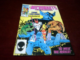 THE MICRONAUTS  THE MEW VOYAGES  N° 20 MAY 1986 - Marvel