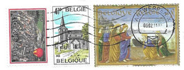 ANVERS BELGIQUE FLAMME 2011 - EGLISE D AS, BALLON ROUGE, TABLEAU MATHIAS CORVINUS, VOIR LES SCANNERS - Covers & Documents