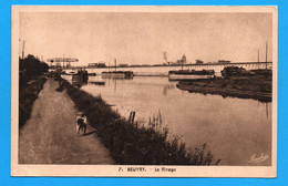 (RECTO / VERSO) BEUVRY - N° 7 - LE RIVAGE - CPA - Beuvry