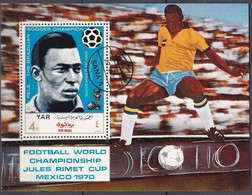 Yemen Arab Republic, Jules Rimet Cup, World Championship, Pelé - 1970 – Mexico