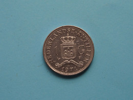 1971 - 1 Gulden ( For Grade, Please See Photo ) XXF ! - Netherlands Antilles