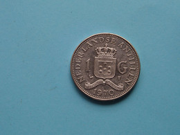 1970 - 1 Gulden ( For Grade, Please See Photo ) XXF ! - Netherlands Antilles