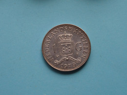 1979 - 1 Gulden ( For Grade, Please See Photo ) XXF ! - Netherlands Antilles