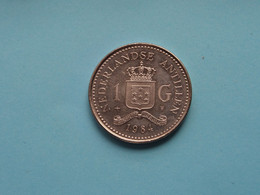 1984 - 1 Gulden ( For Grade, Please See Photo ) XXF ! - Netherlands Antilles