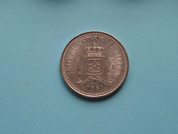 1981 - 1 Gulden ( For Grade, Please See Photo ) XXF ! - Netherlands Antilles