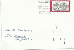 YT 464 - Rothernburg Ob Der Tauber - Indexations Noires - Premier Codage Du Code Postal Allemand - Postleitzahl