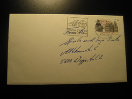 GELSENKIRCHEN 1995 To Wuppertal Sparkasse Bonn Cancel Cover GERMANY - Cartas