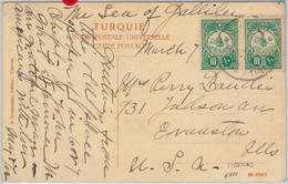 57914 - TURKEY Ottoman Empire ISRAEL - POSTAL HISTORY: CARD From TIBERIAS - Autres & Non Classés