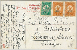 57917 - TURKEY Ottoman Empire ISRAEL - POSTAL HISTORY: CARD From JERUSALEM - Altri & Non Classificati